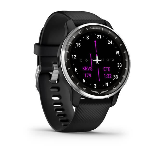 Garmin D2 Air X10, Chytré hodinky pro piloty, Černá
