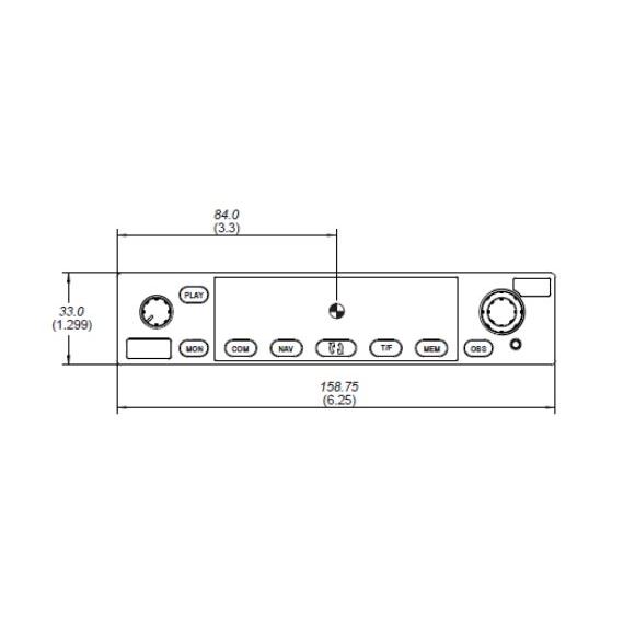 TRIG Stack Radios TX57 NAV/COM
