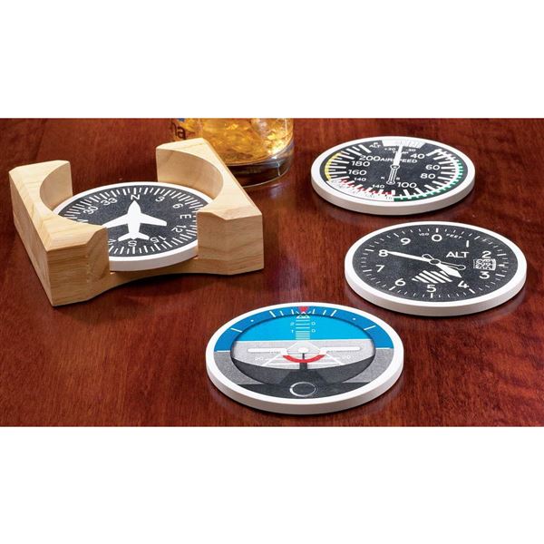 Instrument Stoneware Coasters