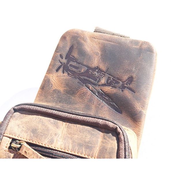 Kožený crossbag Federico "Spitfire"