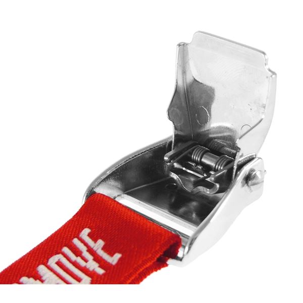 Šňůrka na krk REMOVE BEFORE FLIGHT červená