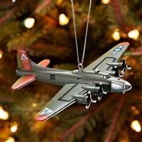 B-17 Bomber Christmas Ornament