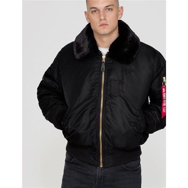 Alpha Industries Bunda, černá XL