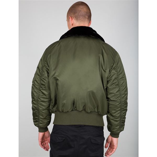 Alpha Industries Bunda, zelená L