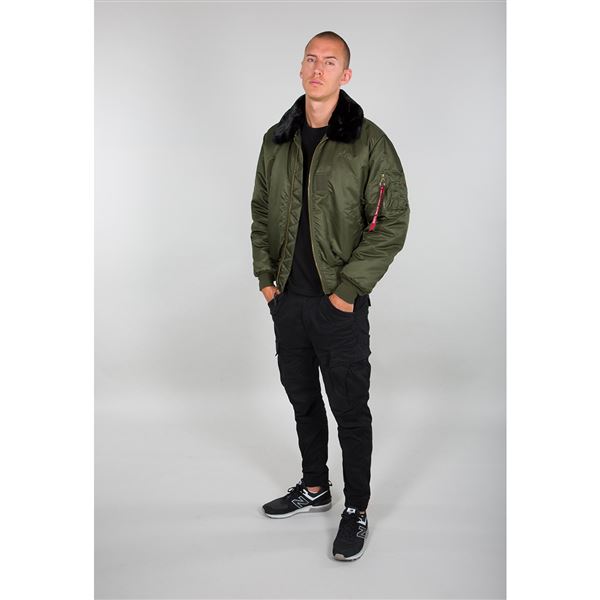 Alpha Industries Bunda, zelená L