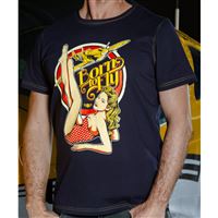 BORN TO FLY T-Shirt SPITFIRE Pin-up XXL