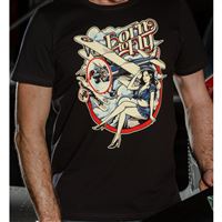 BORN TO FLY T-Shirt STEARMAN Pin-up, L