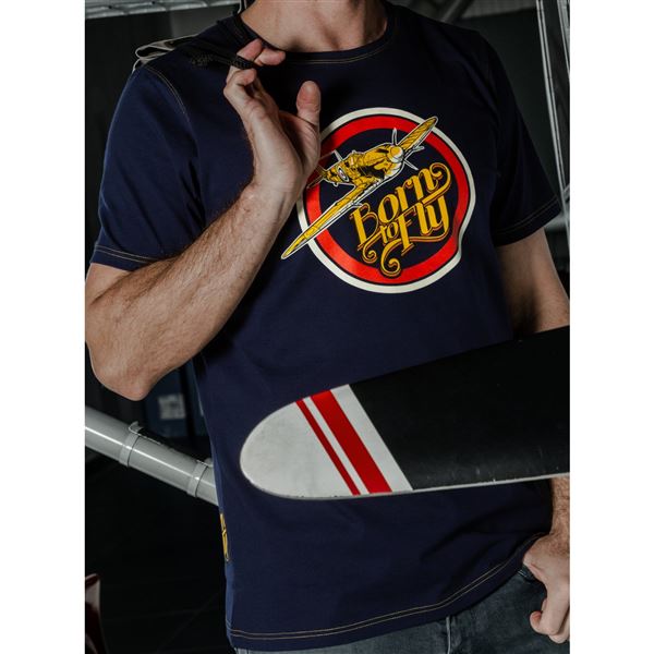 BORN TO FLY T-Shirt SPITFIRE, XL