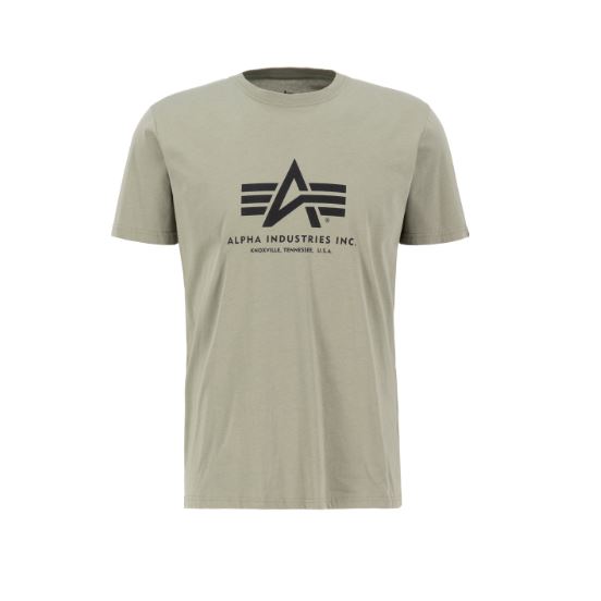 Alpha Industries Tričko Basic olivová, M