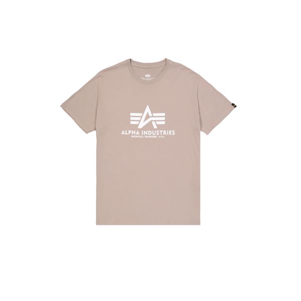 Alpha Industries Tričko Basic béžové, L