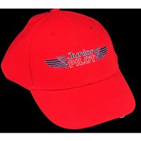 Child Cap „JUNIOR PILOT“ red Child Cap „JUNIOR PILOT“ red