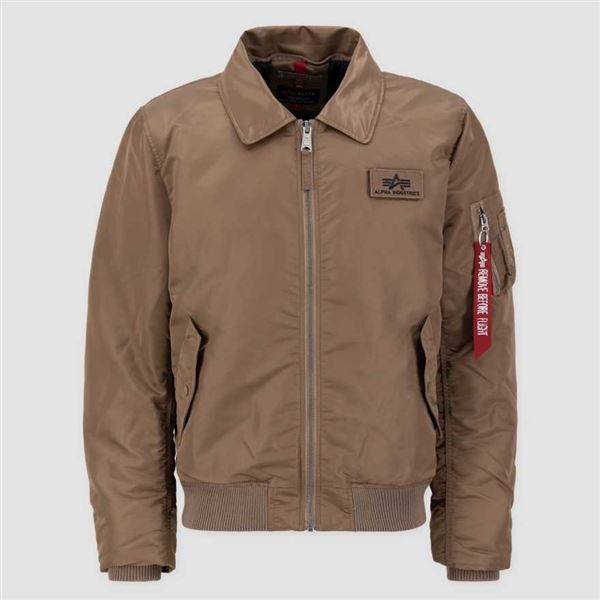 Alpha Industries Bunda CWU Jet Blast hnědá, L