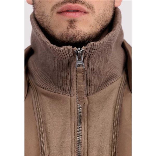 Alpha Industries Bunda CWU Jet Blast hnědá, L