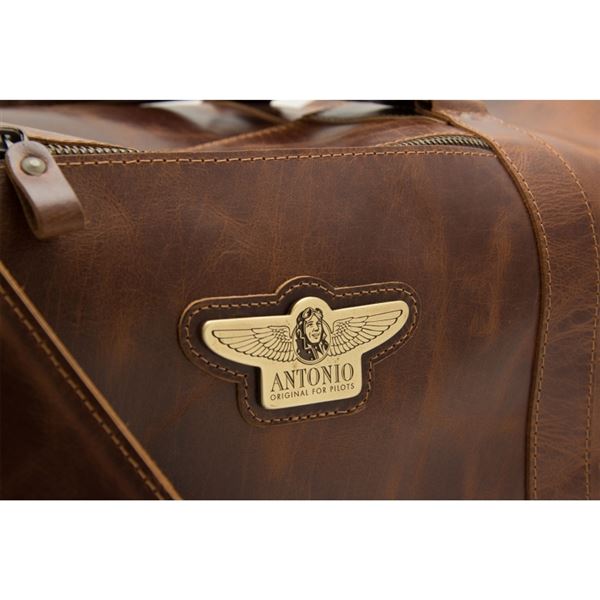 ANTONIO Leather travel cabin bag ROYAL CLASS