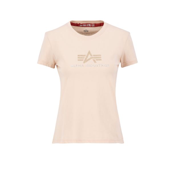 Alpha Industries Tričko dámské Crystal broskvová, L