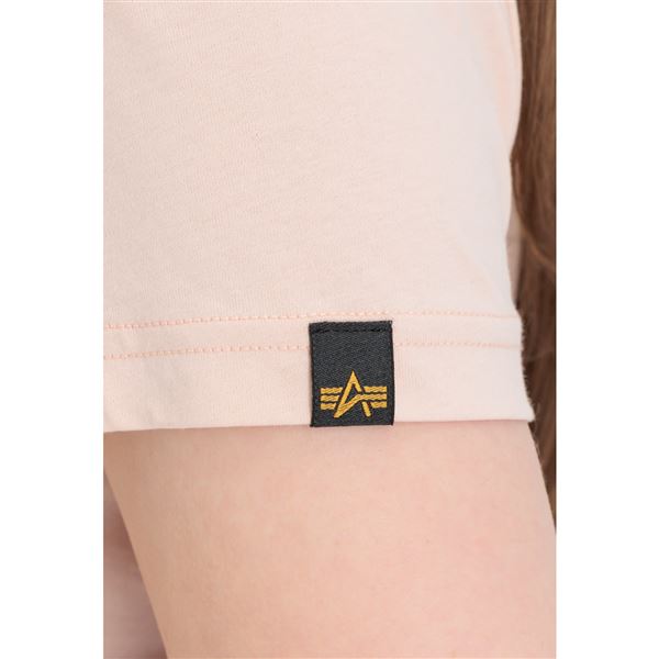 Alpha Industries Tričko dámské Crystal broskvová, L