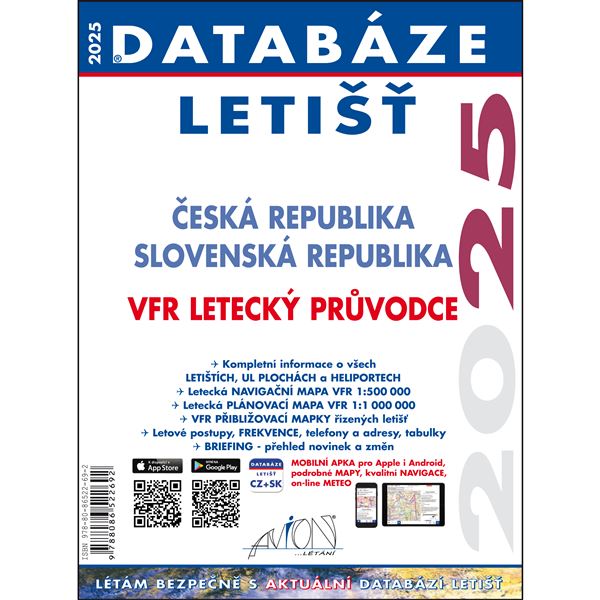 Databáze letišť 2024 CZ+SK