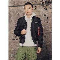 Alpha Industries Bunda ENGINE černá, XL