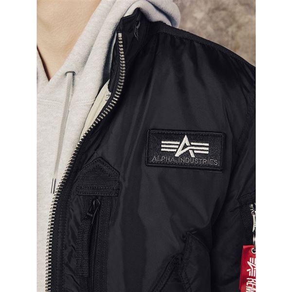 Alpha Industries Bunda ENGINE černá, XL