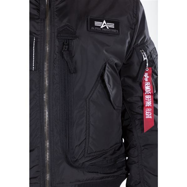 Alpha Industries Bunda ENGINE černá, XL