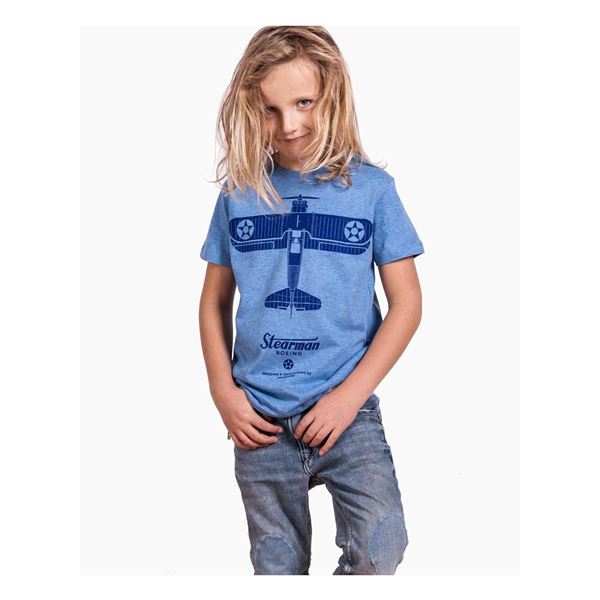 EEROPLANE Dětské tričko Boeing Stearman, 7-8y
