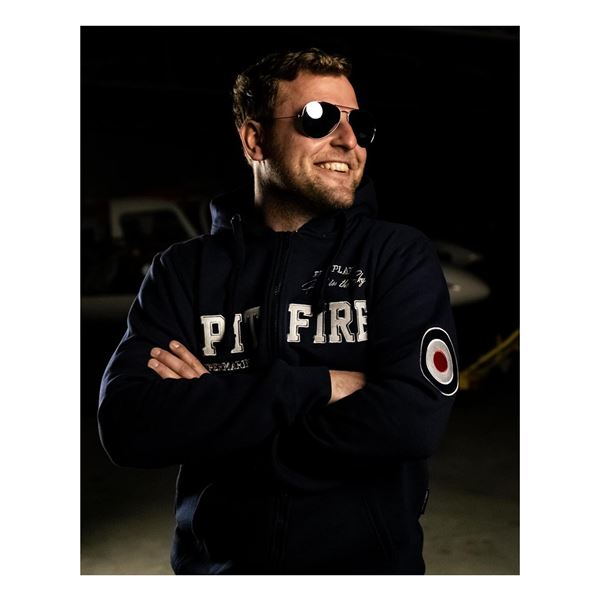 EEROPLANE Mikina Spitfire černá, M