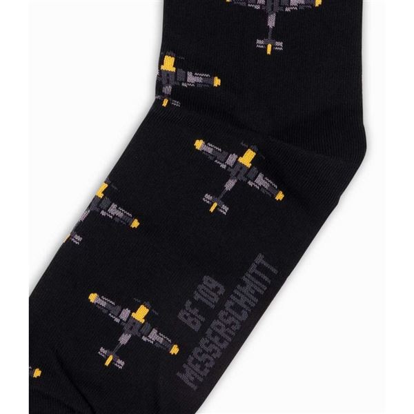 EEROPLANE Ponožky Messerschmitt černé, 36/41
