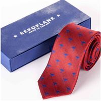EEROPLANE Kravata Spitfire, červená