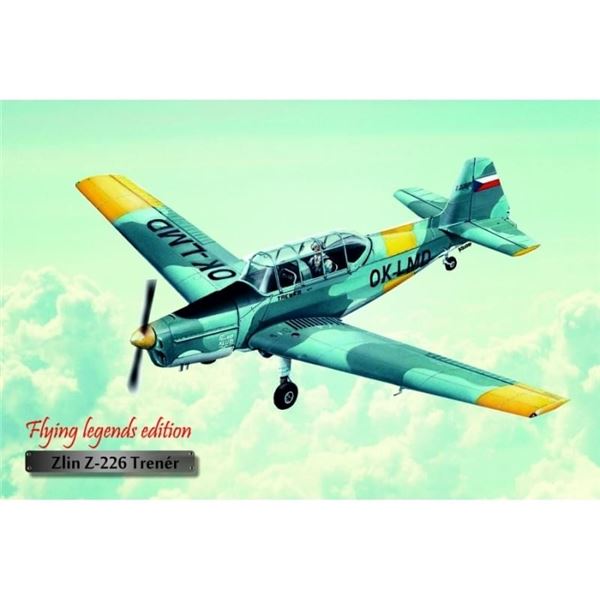Zlin Z-226 Trenér Aluminium Poster