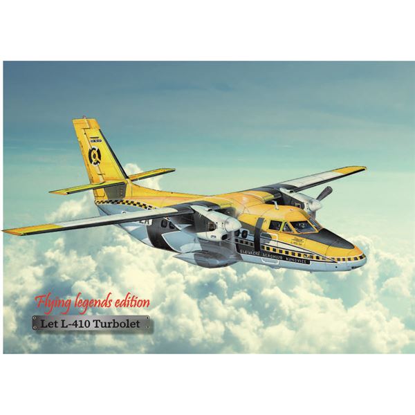 Let L-410 Turbolet Aluminium Poster
