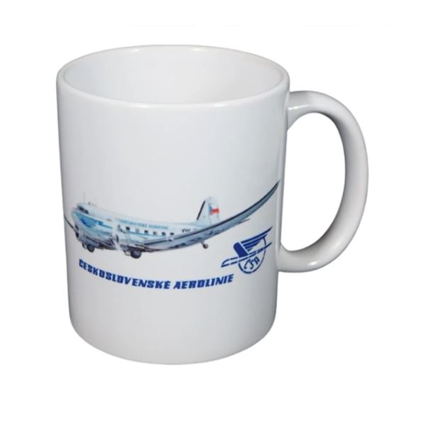 Hrnek Douglas DC-3 Československé aerolinie