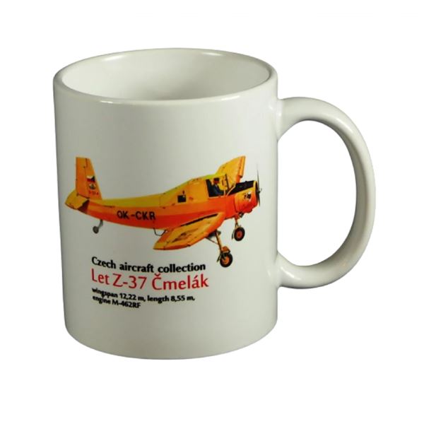 Hrnek s potiskem Let Z-37 Čmelák