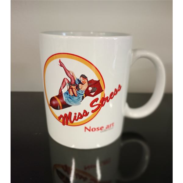Mug Nose Art Miss Stress