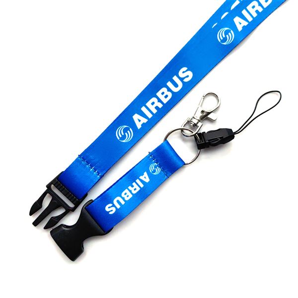 Šňůrka na krk AIRBUS modrá