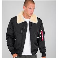Alpha Industries Jacket Injector III, black/beige L
