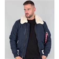 Alpha Industries Bunda Injector III, modrá XXL