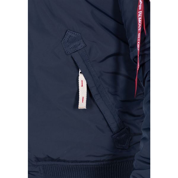 Alpha Industries Bunda Injector III, modrá XXL