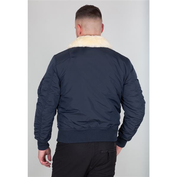 Alpha Industries Bunda Injector III, modrá XXL