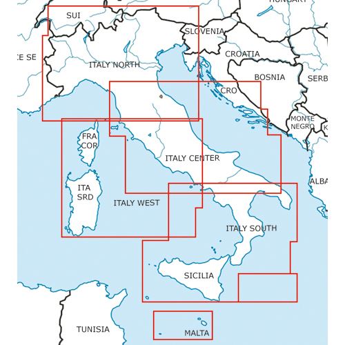 Italy North VFR Chart 2023