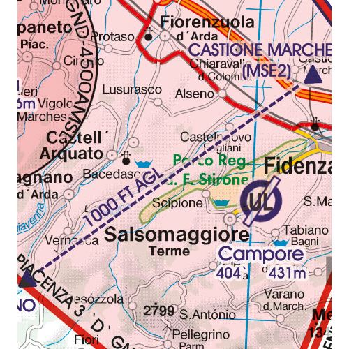 Italy North VFR Chart 2023