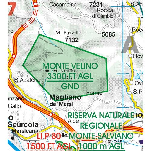 Italy North VFR Chart 2023