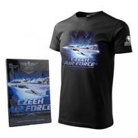 ANTONIO Tričko JAS-39/C GRIPEN, černá, M