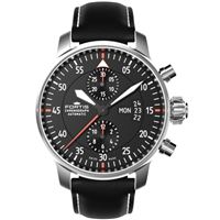 Hodinky FORTIS - Aviatis Cockpit, černá kůže