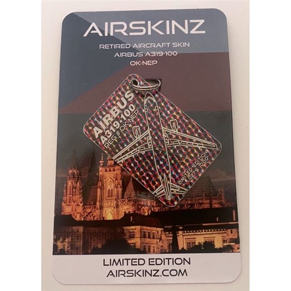 Keyring A319 Czech Airlines, Disco Dots