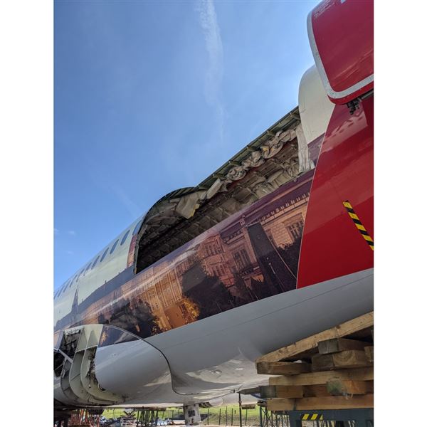 Keyring A319 Czech Airlines, Disco Dots