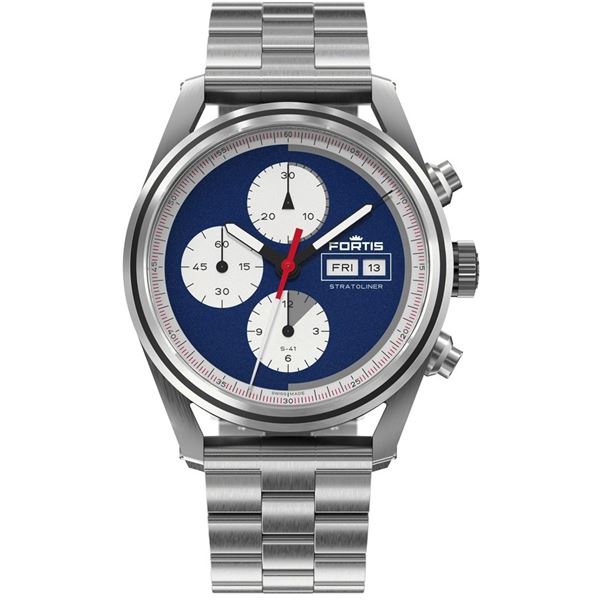 FORTIS Watch - Cosmonautis Stratoliner S-41 Blue Japan