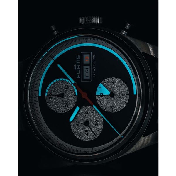FORTIS Watch - Cosmonautis Stratoliner S-41 Blue Japan