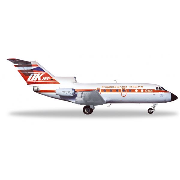 Model Yak-40 CSA "OK Jet" 1:200