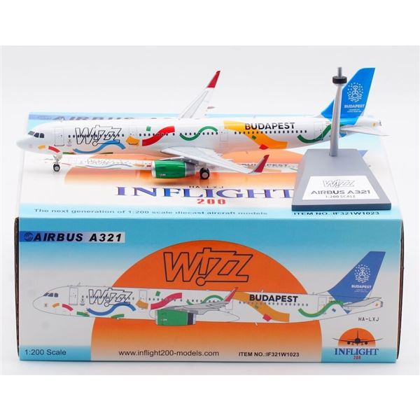 Model A321 Wizz Air "Budapest 2024" 1:200