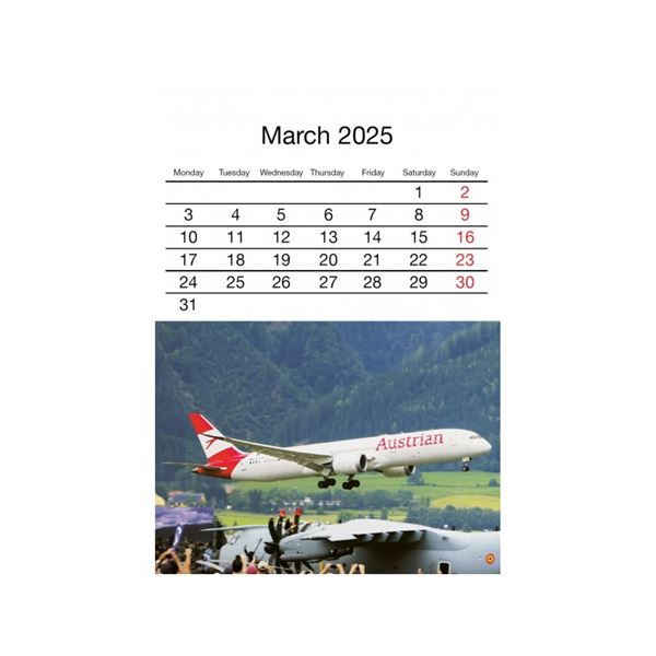 Kalendář 2025 s pohlednicemi